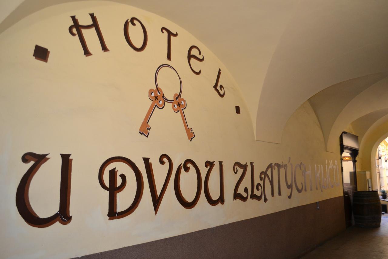 Hotel U Dvou Zlatych Klicu Prag Eksteriør billede